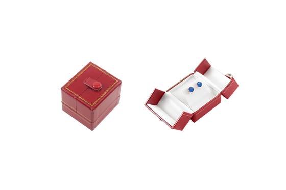 red deluxe two-door box